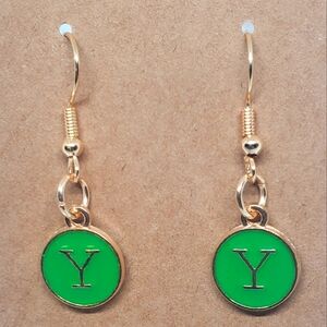 ‼️B2G1 Y Initial Earrings, New